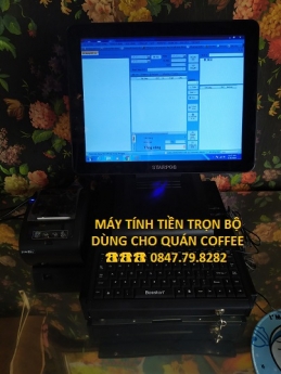 Bán full bộ thiết bị cho quán café tại Bắc Ninh dùng để tính tiền