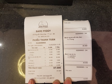 Bán full bộ thiết bị cho quán café tại Bắc Ninh dùng để tính tiền