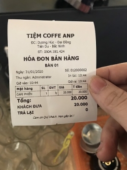 Trọn bộ máy tính tiền cảm ứng Pos dùng cho quán café ở Bắc Ninh