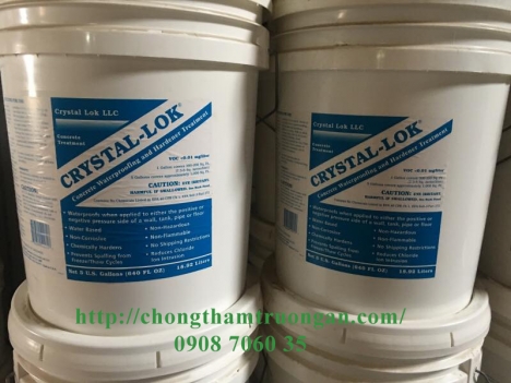 Chống thấm Crystal lok chuyên dụng cầu đường