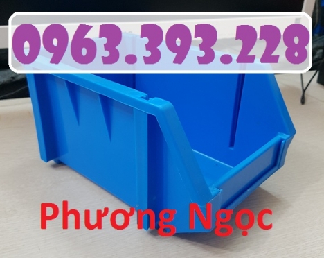 Khay nhựa có tắc kê chống tầng, kệ dụng cụ A6 xếp chồng, khay đựng ốc vít