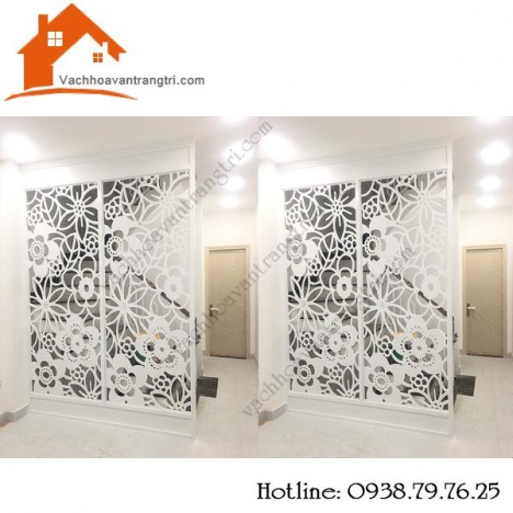 Thi công vách ngăn gỗ cầu thang đẹp tại Đỗ Nhuận