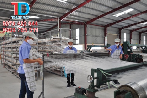 Vải thủy tinh chống cháy cho lò nun