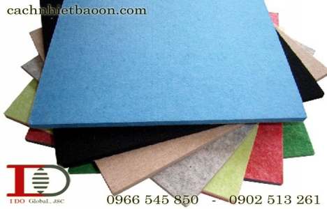 Cung cấp tấm bông ép tiêu âm trang trí hội trường, phòng hát Polyeste Fiber