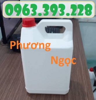 Can nhựa 5 Lít đựng hóa chất, can 5L nhựa HDPE