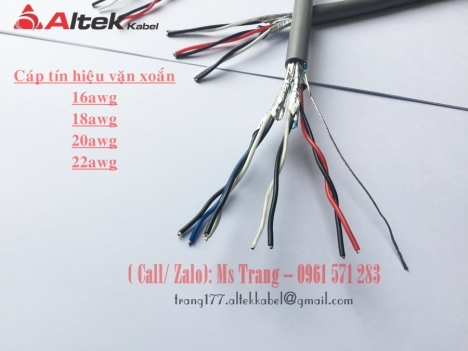 Cáp tín hiệu vặn xoắn chống nhiễu Altek Kabel hàng chính hãng giá tốt nhất