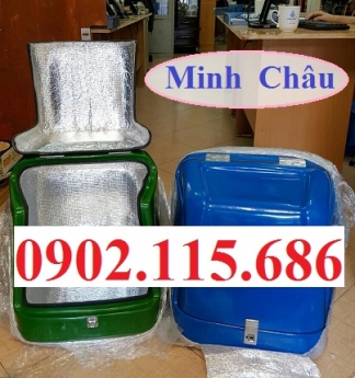 Thùng chở hàng, thùng giao hàng nhanh, thùng chở cơm hộp, thùng giao trà sữa, thùng pizza, thùng kfc