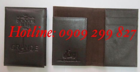 Xưởng làm bao da đựng passport, đặt làm bao da hộ chiếu, làm ví da đựng hộ chiếu tphcm,