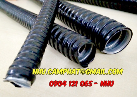 Hàng sẵn kho ống ruột gà lõi thép bọc nhựa phi 20