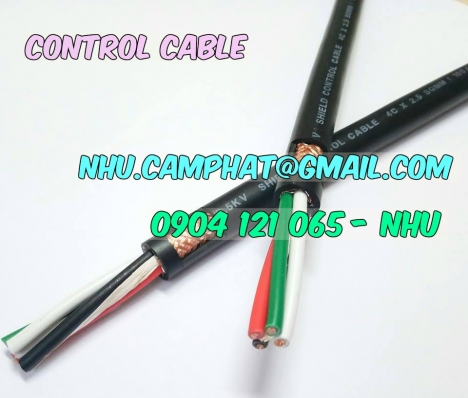 Hàng sẵn kho cáp điều khiển sangjin nhập khẩu