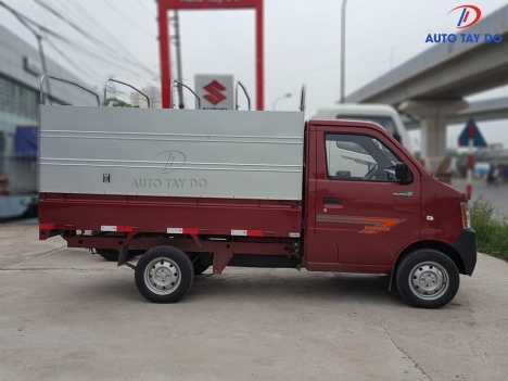 Xe Dongben Tải trọng 870kg Thùng Mui Bạt các loại màu