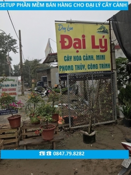 Gói thiết bị giá siêu tiết kiệm cho cửa hàng cây cảnh ở Hà Nội