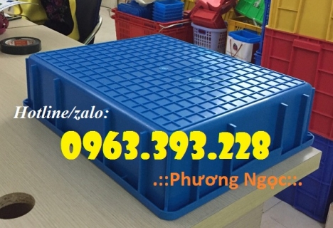 Thùng nhựa đặc đựng linh kiện, khay nhựa B9