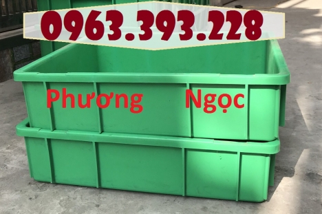 Thùng nhựa đặc đựng linh kiện, khay nhựa B9