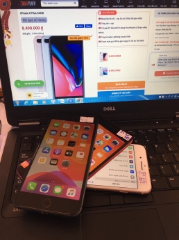 8 Plus 64G Gold -8,690k- góp 0% tại Tablet plaza