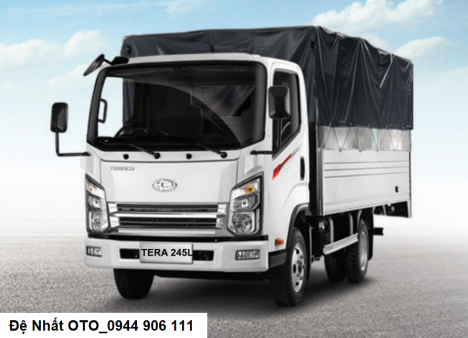 Xe tải Tera 245L thùng mui bạt
