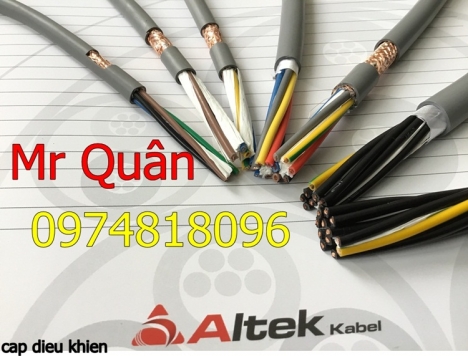 Cáp điều khiển pvc/pvc/cu 10x0.5 - Altek Kabel