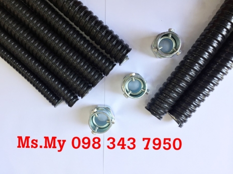 ống kẽm ruột gà D32, ống kẽm ruột gà lõi sắt, ống kẽm bọc nhựa
