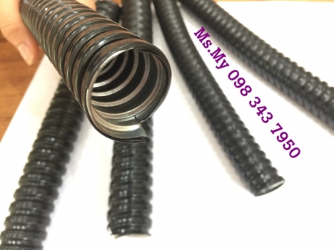 ống kẽm ruột gà D32, ống kẽm ruột gà lõi sắt, ống kẽm bọc nhựa