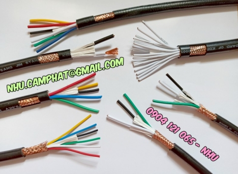 Cáp điều khiển RVV - RVVP Sangjin, hàng sẵn kho