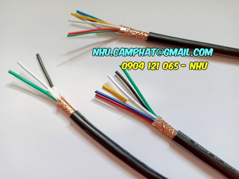 Cáp điều khiển RVV - RVVP Sangjin, hàng sẵn kho