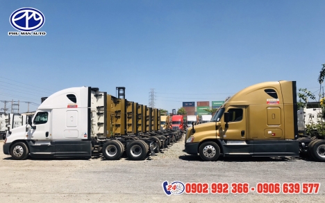 Cấn bán xe đầu kéo mỹ freightliner cascadia giao ngay - mua bán xe đầu kéo