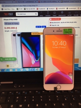 Tablet Plaza 182 bán iPhone 8 Plus 64g -7,990k- Góp 0%/0Đ