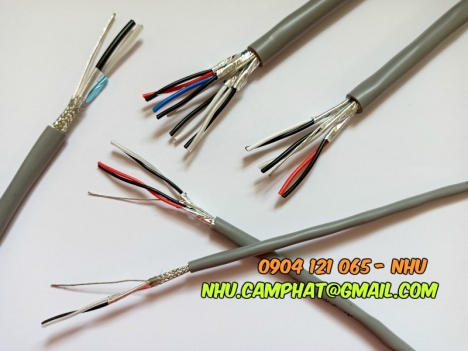 Có sẵn cáp tín hiệu vặn xoắn, cáp âm thanh chống nhiễu