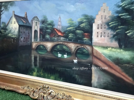 Giao lưu bức tranh phong cảnh ký hoạ của Pháp.