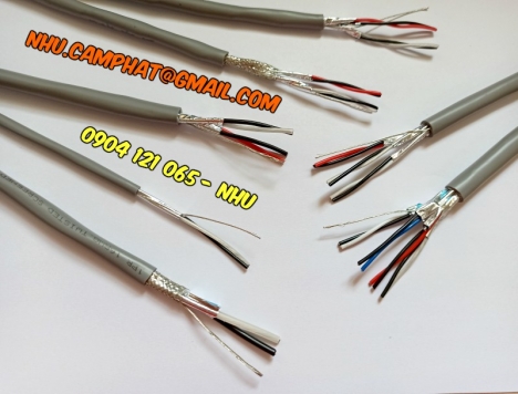 Có sẵn cáp tín hiệu vặn xoắn, cáp âm thanh chống nhiễu