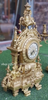 Bộ Đồng hồ 3 món siêu to bằng đồng nguyên chất.