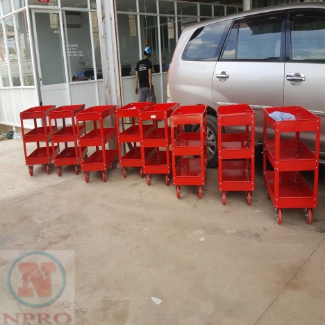 Xe đẩy 3 ngăn npro