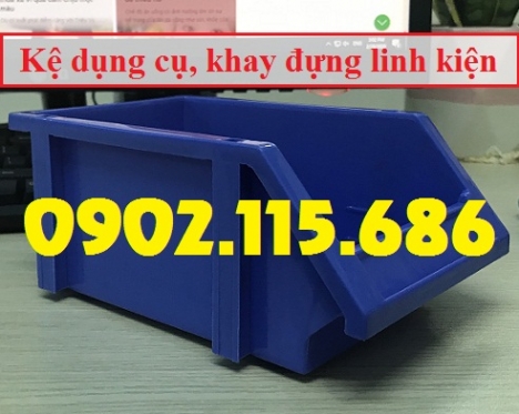 Khay đựng linh kiện, khay đựng bulong ốc vít, khay nhựa chống tầng,
