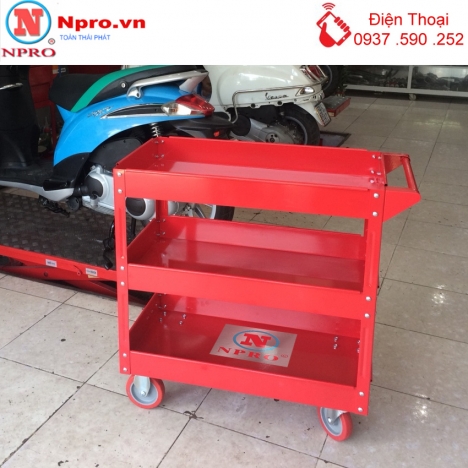 Xe đẩy 3 ngăn npro
