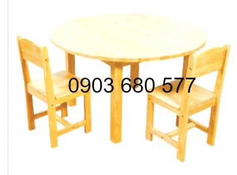 Nơi bán bàn và ghế gỗ mầm non dành cho trẻ nhỏ giá TỐT
