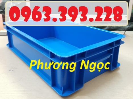 Thùng nhựa đặc B2, khay nhựa đựng linh kiện, thùng có nắp
