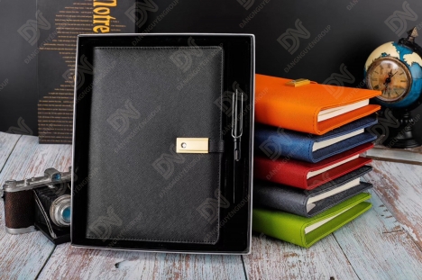 Xưởng sản xuất, may sổ bìa da theo yêu cầu ở TPHCM