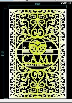 Bản vẽ autocad hoa văn CNC cửa cổng, lan can, vách ngăn