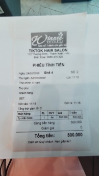 Lắp máy tính tiền giá rẻ ở Tân Phú cho tiệm Nail-Spa tại quầy thu ngân