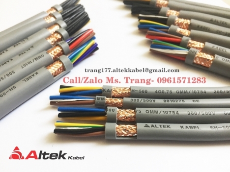 Cáp điều khiển hiệu Altek Kabel đủ quy cách, nhập khẩu chính hãng