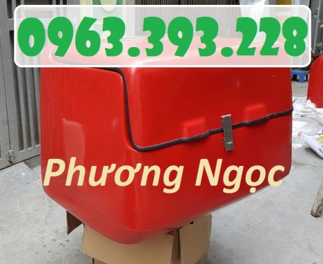 Thùng giao hàng composite, thùng chở hàng giữ nhiệt