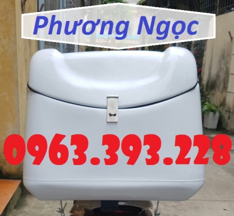 Thùng giao hàng composite, thùng chở hàng giữ nhiệt