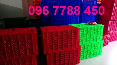 Sóng nhựa có bánh xe đựng hàng gia công, may mặc giá sỉ