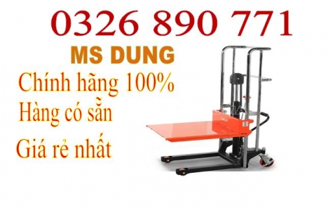 XE NÂNG TAY CAO 400KG CAO 1.5 MÉT