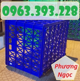 Sọt nhựa 8 bánh xe, sọt nhựa công nghiệp, sọt đựng hàng hóa