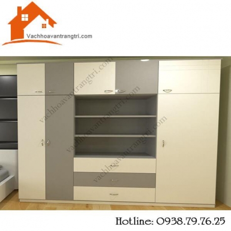 Nơi đóng tủ quần áo âm tường giá rẻ tphcm
