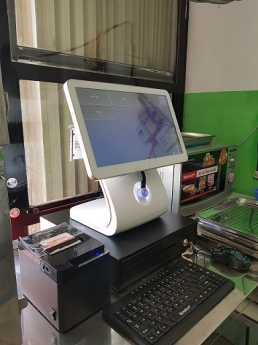 Lắp tận nơi cho hệ thống Five Star tại Vĩnh Long trọn bộ máy tính tiền cảm ứng giá rẻ
