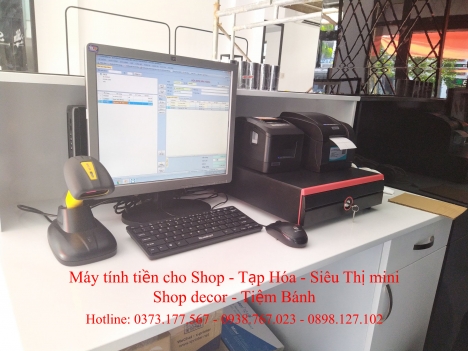 Nhận lắp trọn bộ máy tính tiền cho shop thời trang tại Nghệ An