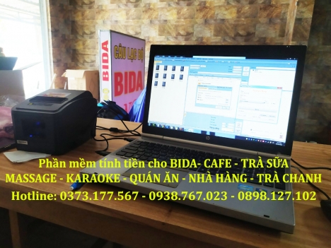 Bán máy tính tiền cho CLUP BIDA – CAFÉ tại Hải Phòng