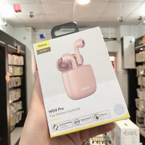 Cần bán Tai nghe bluetooth Baseus W04 giá 470k